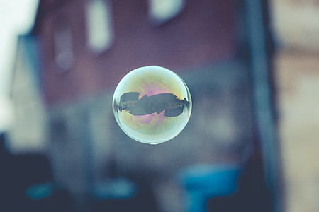 bubble, floating, reflection, up thumbnail