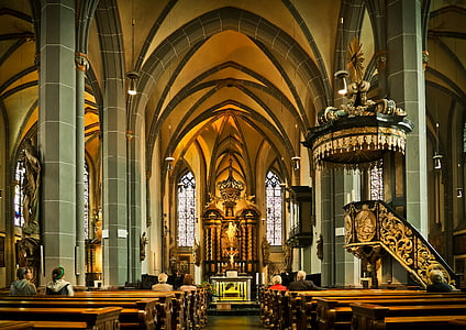 church, altar, christian, architecture, baroque, religion thumbnail