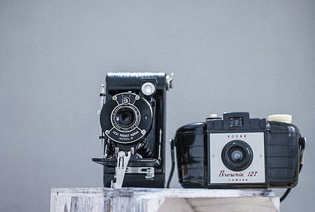 camera, vintage, table, technology thumbnail