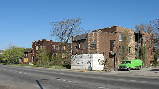West Fifth Avenue Apartments Historic District in Gary, Indiana thumbnail