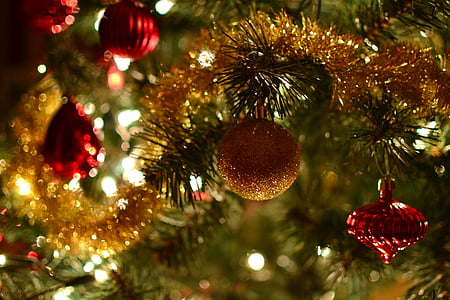 christmas tree, christmas, christmas decorations, asterisk, ornaments, bauble thumbnail