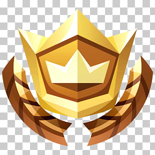 Fortnite Battle Royale Battle royale game YouTube Epic Games, Badges, gold badge illustration PNG clipart