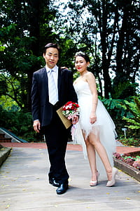 woman standing beside man thumbnail