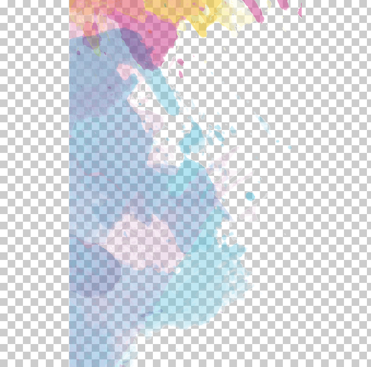 Color Blue , Colorful background material, map illustration PNG clipart