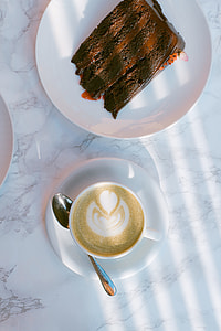 Coffee and chocolate cake thumbnail