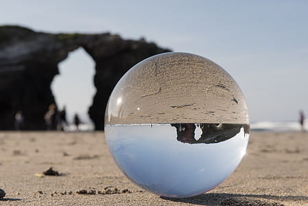 glass bowl on shore thumbnail