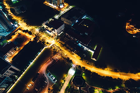 aerial photo of high-rise buildings thumbnail