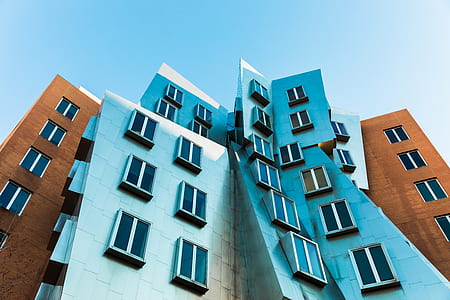 low-angle photography of high-rise building thumbnail