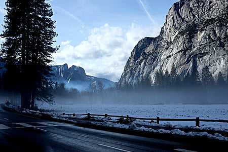 river beside mountain thumbnail