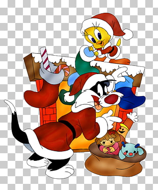 tweety sylvester bugs bunny looney tunes christmas cartoon
