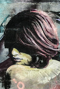 woman's face wall art thumbnail