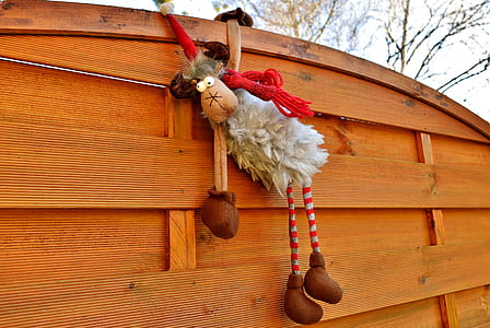 moose plush toy on wooden board thumbnail