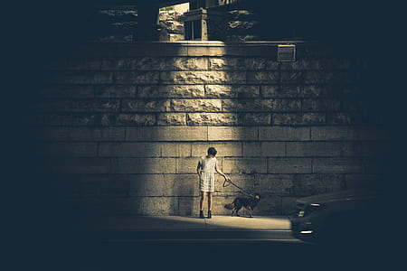 light, person, woman, night thumbnail