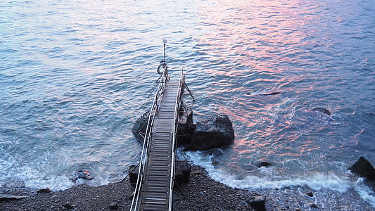aerial view of gray dock thumbnail