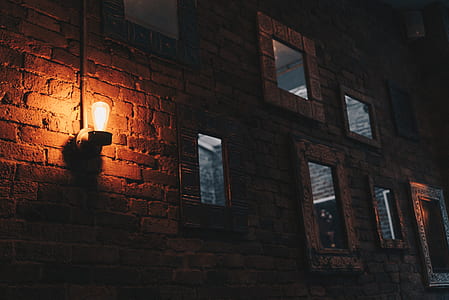 turned on incandescent light bulb thumbnail