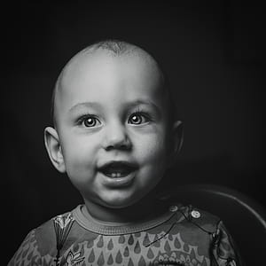 grayscale photo of gray top thumbnail