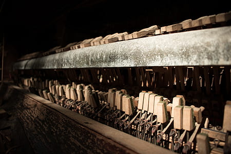 close-up photography of piano keys thumbnail