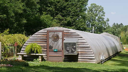 Greenhouse at Deep Cut Garden grounds in New Jersey. thumbnail