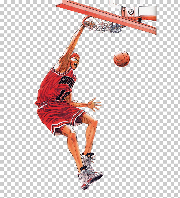 Sakuragi Hanamichi Slam dunk Basketball Rukawa Kaede, dunk Sakuragi Hanamichi Slam dunk Basketball Rukawa Kaede, dunk