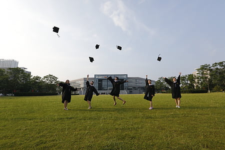 five person wearing academic dress thumbnail