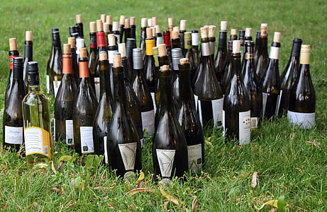 liquor bottle lot on field thumbnail