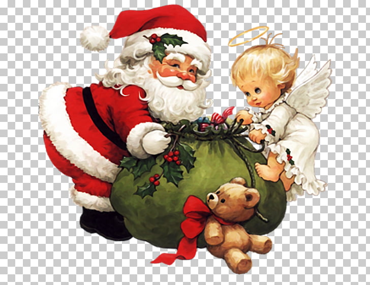 Santa Claus Angel Christmas Child Santa Claus Png Clipart