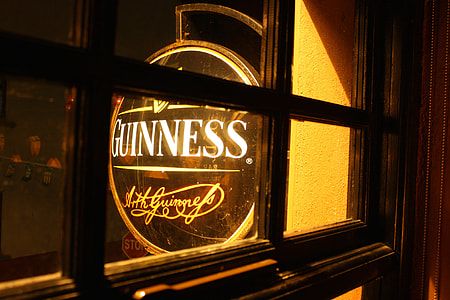 black and yellow Guinness signage thumbnail