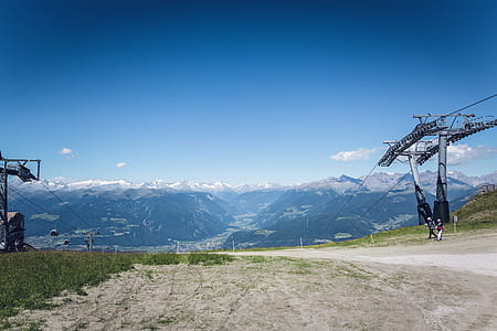 landscape, mountains, nature, sky thumbnail