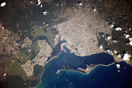 Satellite Image of Kingston, Jamaica thumbnail