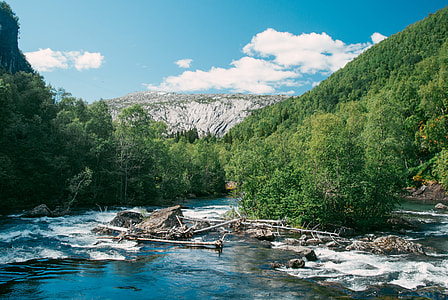 Mountain river, Norway thumbnail