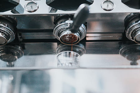 silver espresso machine portafilter thumbnail