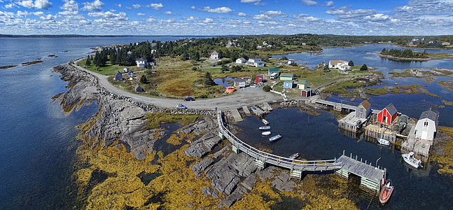 aerial photography of island thumbnail