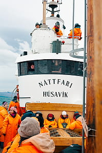 white Nattfari Husavik boat thumbnail