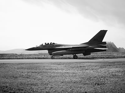black-and-white, flight, landscape, sky thumbnail