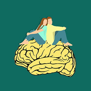Sometimes it seems like couples share the same brain in a relationship. thumbnail