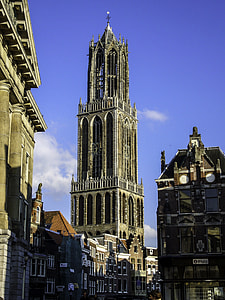 Dom Tower from Stadhuisbrug, Utrecht, Netherlands thumbnail