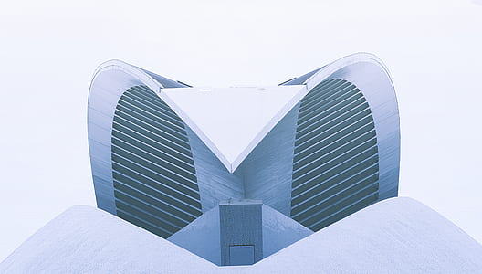 architecture, building, abstract, blue thumbnail