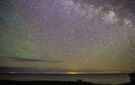 Stars above Lake Michigan thumbnail