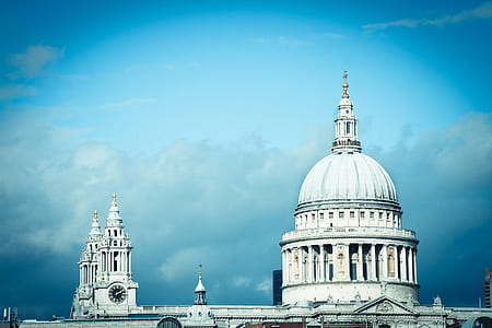 white dome cathedral under blue sky during daytime thumbnail