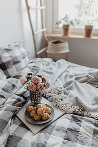 Blue pillows on a carpet thumbnail