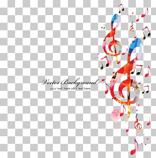 Musical note , musical notes background, music notes background PNG clipart