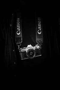 gray and black Canon camera thumbnail