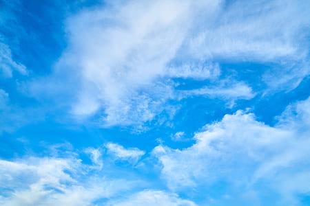 low angle photo of blue sky thumbnail