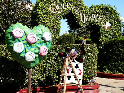 several garden decors and green leafed plants thumbnail