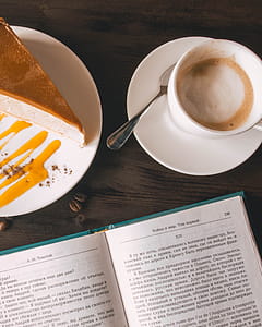 Cup of Coffee Beside Book thumbnail