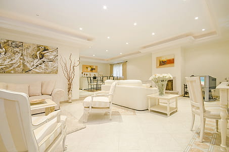 white living room set thumbnail