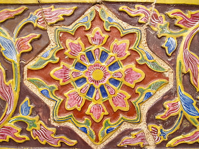 brown and yellow wall decor thumbnail
