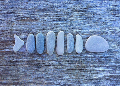 gray and white stones on brown surface thumbnail