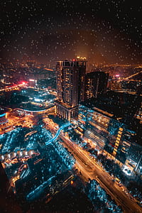 cityscape photography of city lights thumbnail