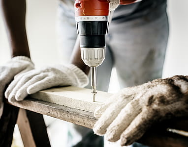Repairman Doing Screw Drilling thumbnail